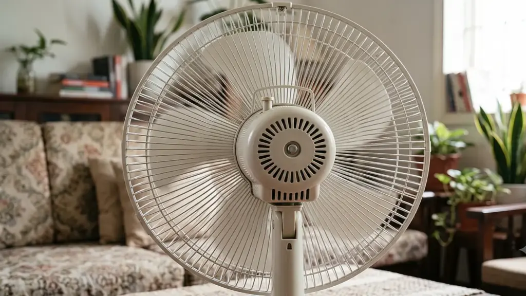 Có nên ngồi quạt thốc thẳng vào người sau khi đi nắng về?