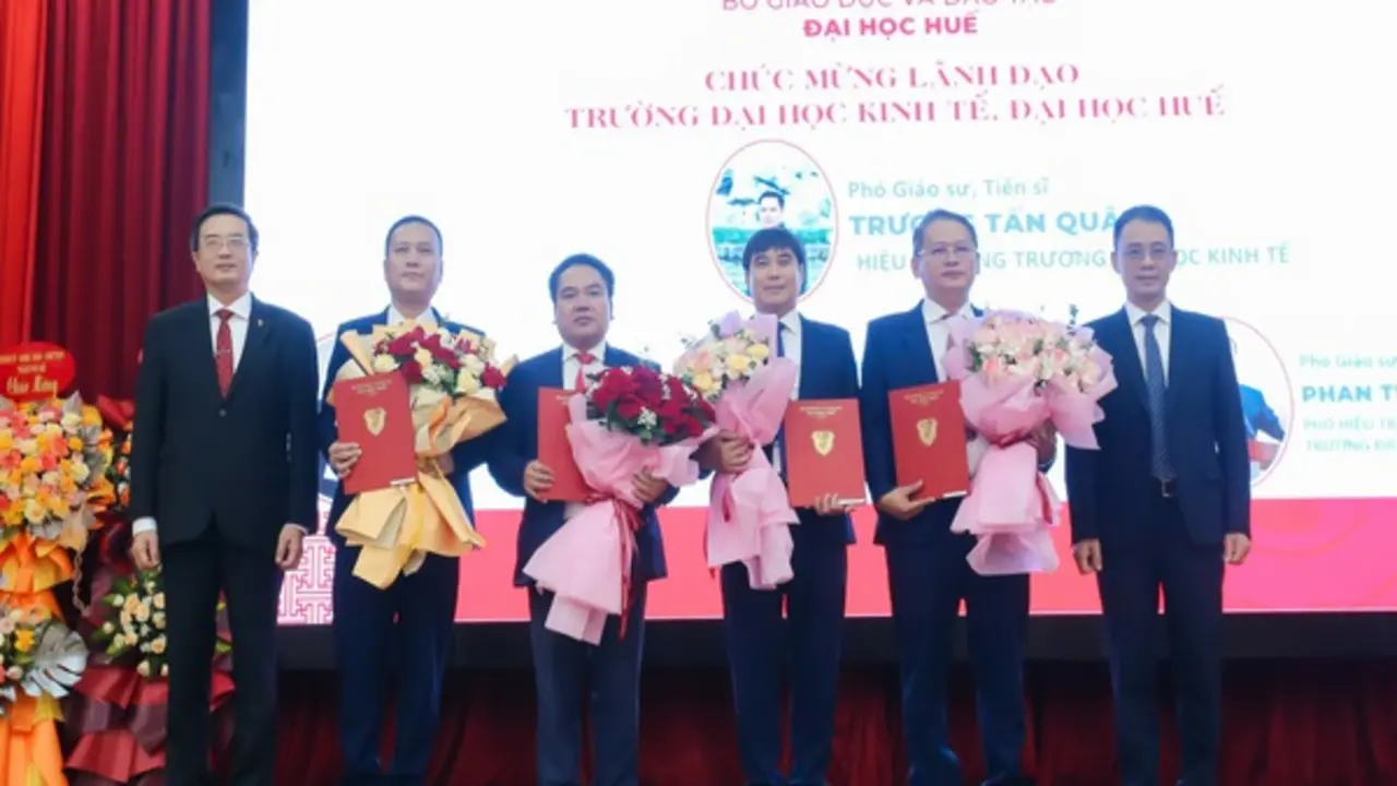 Đại học Huế kiện toàn nhân sự cấp cao