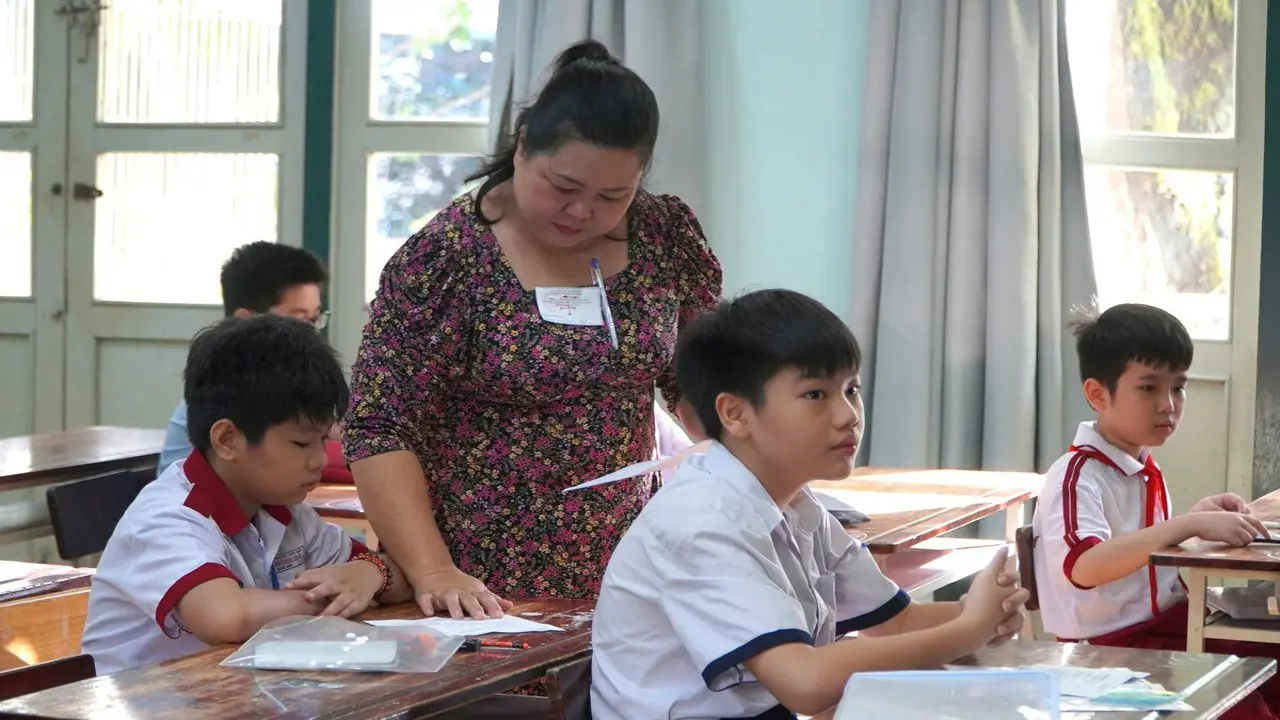 Đề, đáp án khảo sát vào lớp 6 trường Trần Đại Nghĩa