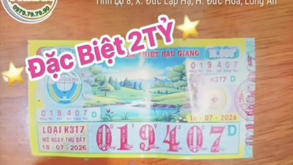 Đi đám cưới được người quen cho tờ vé số, trúng độc đắc xổ số miền Nam