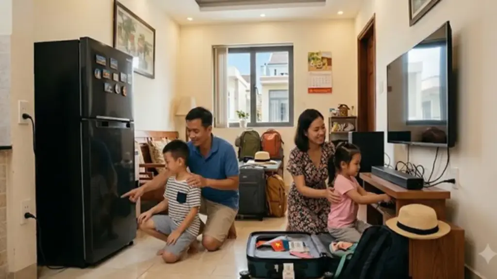 Đi du lịch dài ngày, nên rút phích cắm những thiết bị điện nào?