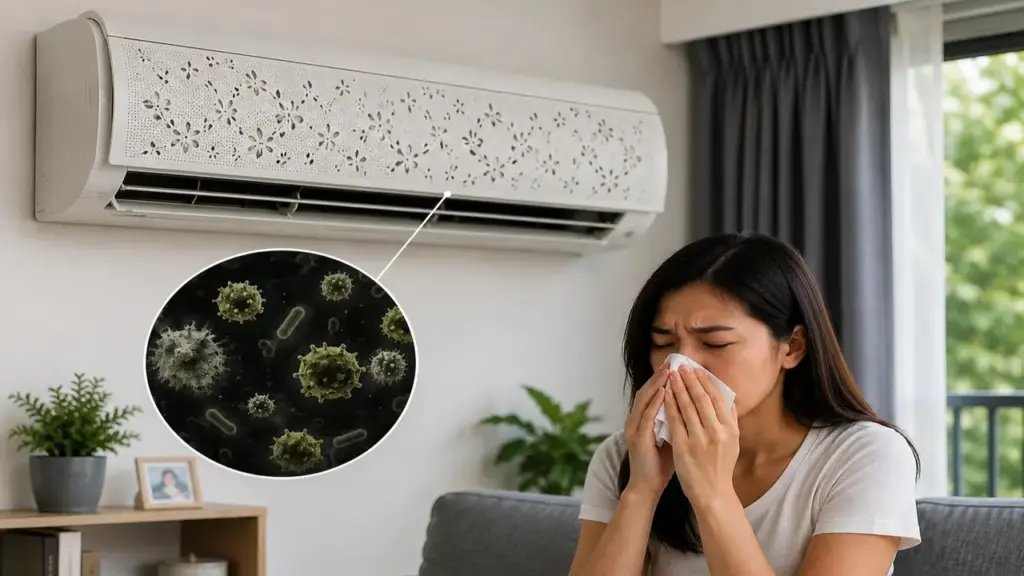 Điều hòa nhiệt độ - ổ bệnh không ngờ tới trong ngôi nhà