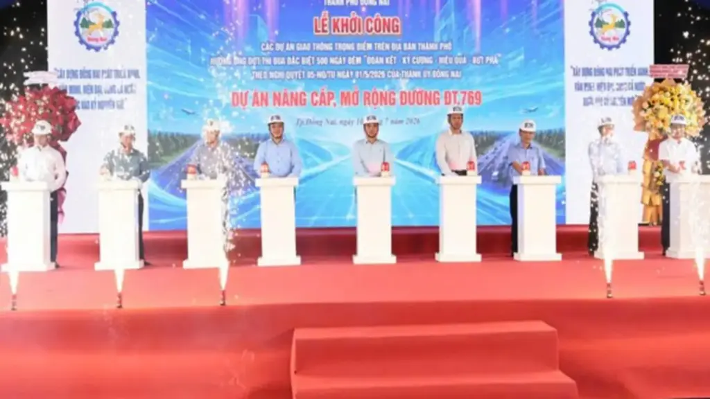 Đồng Nai khởi công 3 trục giao thông chiến lược, tăng tốc kết nối sân bay Long Thành