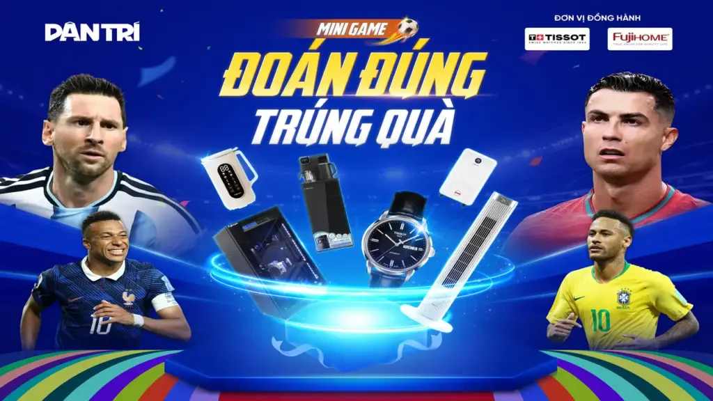 Dự đoán bán kết World Cup cùng Dân trí, nhận giải giá trị 20 triệu đồng