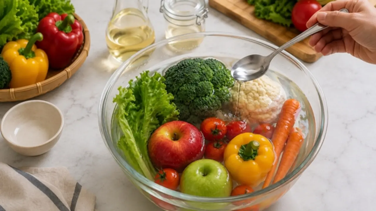 Đừng chỉ rửa rau củ dưới vòi nước: Đầu bếp mách thêm một bước đơn giản