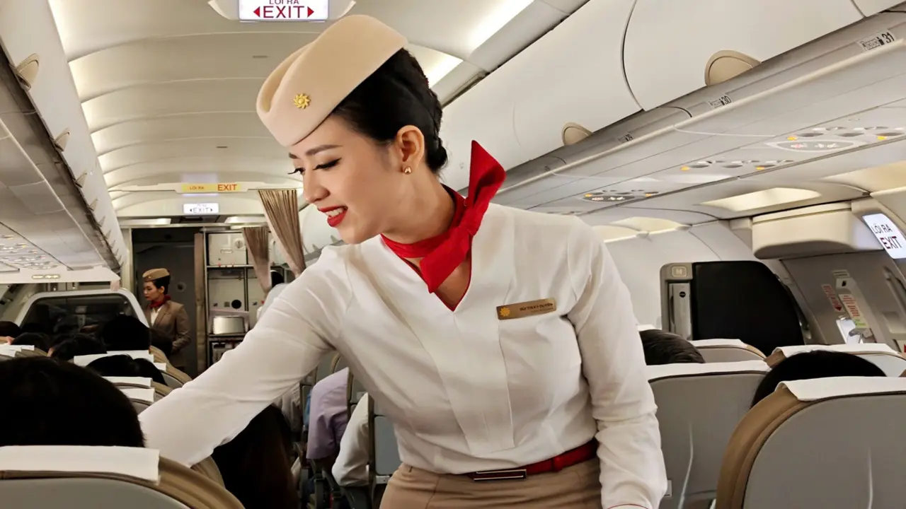 Đường bay càng nhiều, tiếp viên hàng không càng có giá