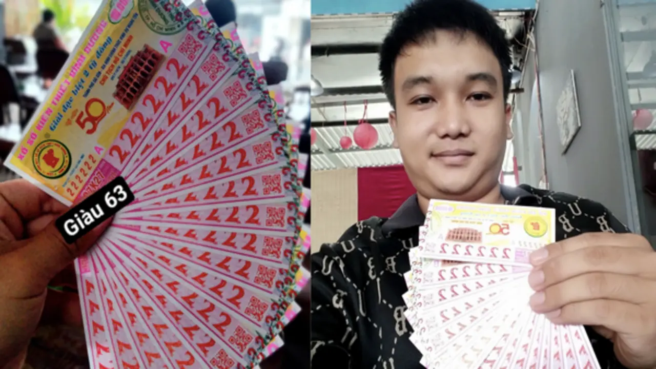 Gặp chàng trai trúng số dãy 222222 xổ số miền Nam: Từng bất ngờ trúng vé 888888!