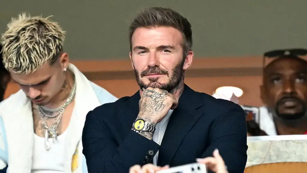 Gia đình Beckham cổ vũ Messi