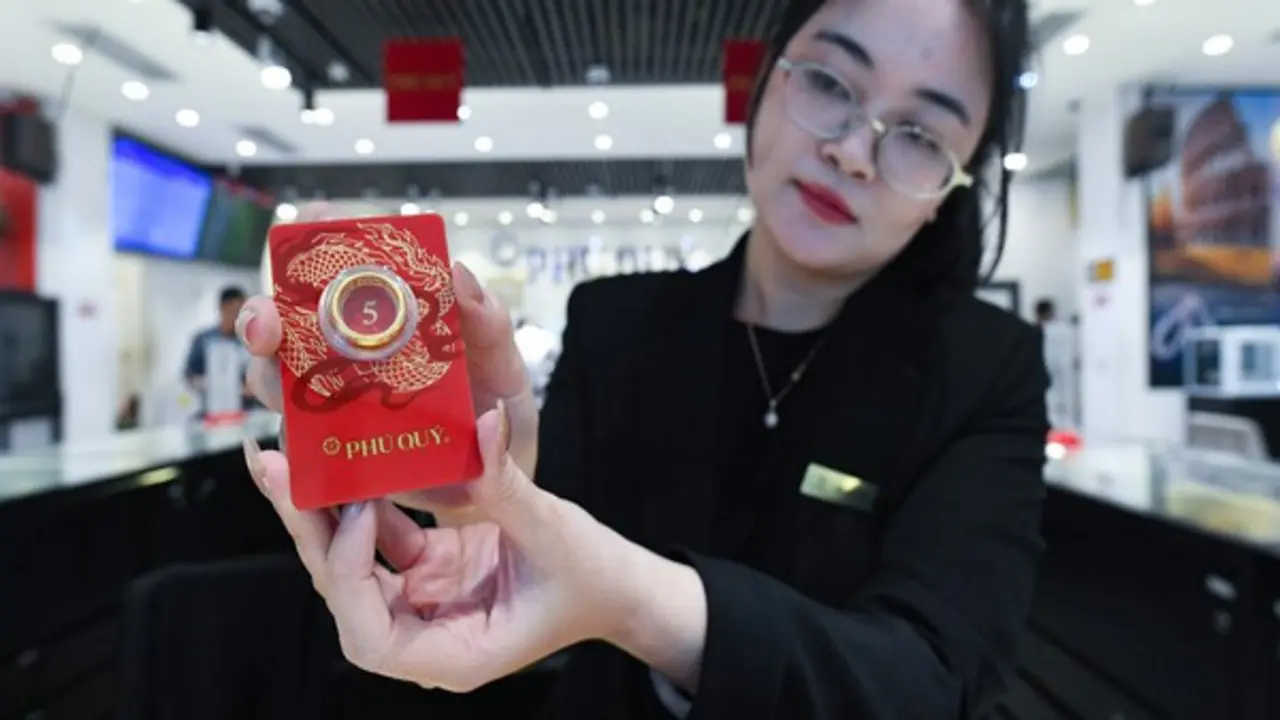 Giá vàng giảm liên tiếp chiều 20.7