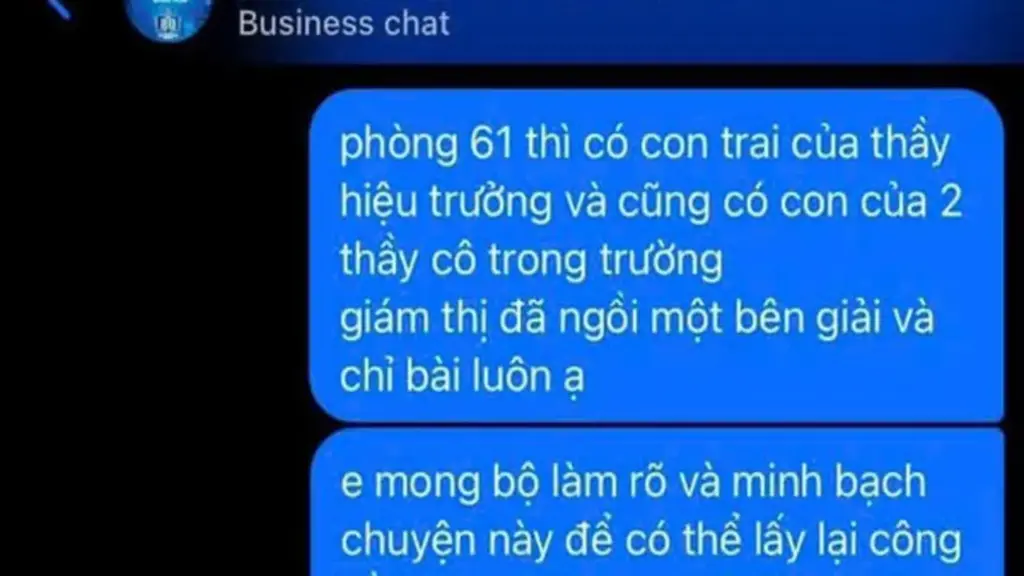 Giải pháp chống gian lận thi cử