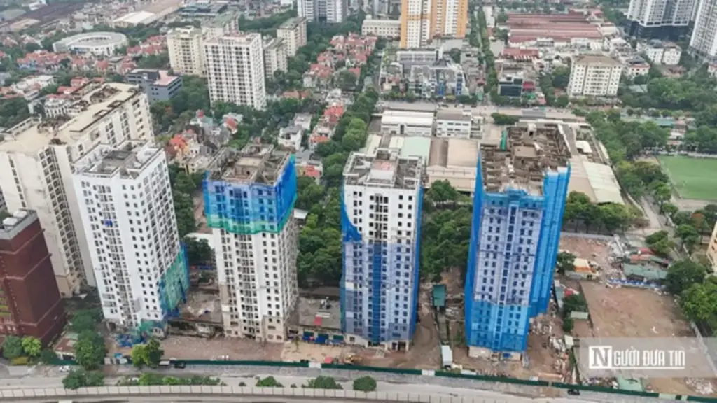 Hà Nội: Cận cảnh tu sửa, cải tạo ký túc xá Pháp Vân - Tứ Hiệp