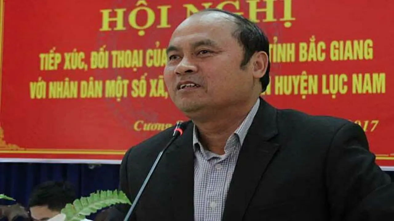 Hai nguyên lãnh đạo tỉnh Bắc Giang bị cảnh cáo