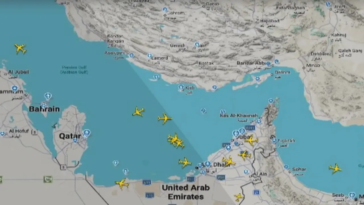 Hàng loạt máy bay quân sự Mỹ xuất kích khi tấn công Iran