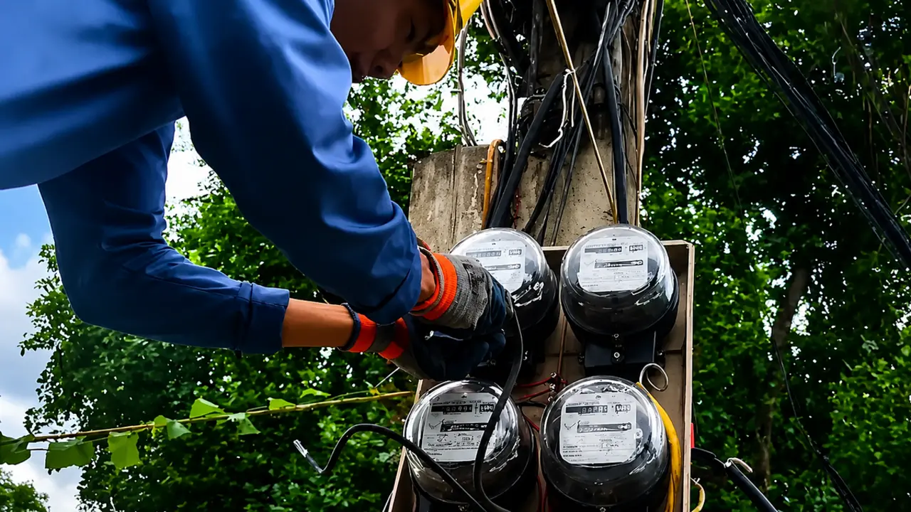 Hàng trăm hộ dân phản ứng vì tiền điện tăng cao bất thường