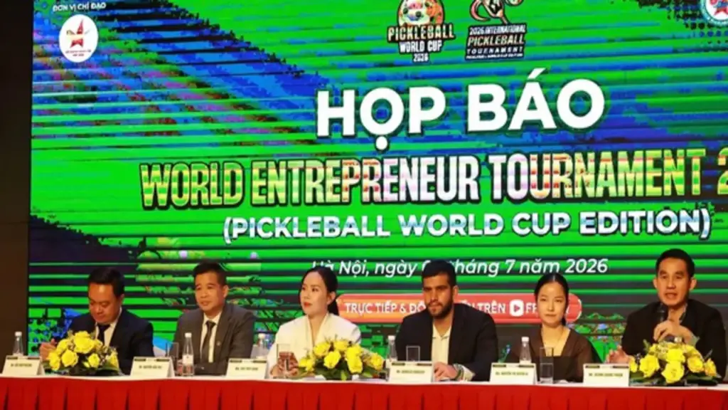 Hấp dẫn giải pickleball cho doanh nhân Việt Nam và quốc tế