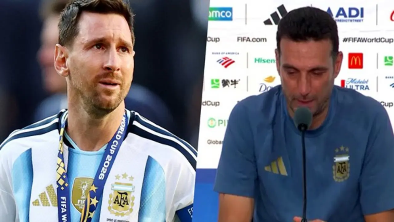 HLV Scaloni nghẹn ngào bật khóc sau chung kết World Cup: 'Messi vẫn là cầu thủ vĩ đại nhất'