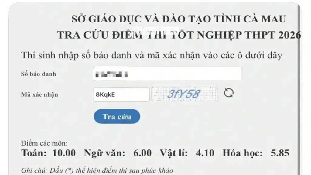 Học sinh giỏi Toán bị hủy điểm 10 thi tốt nghiệp THPT