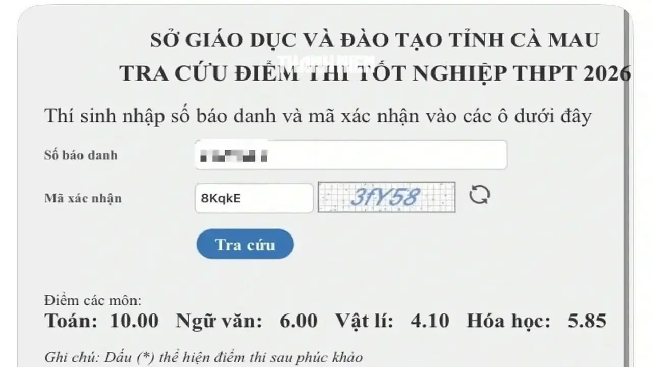 Học sinh giỏi Toán bị hủy điểm 10 thi tốt nghiệp THPT