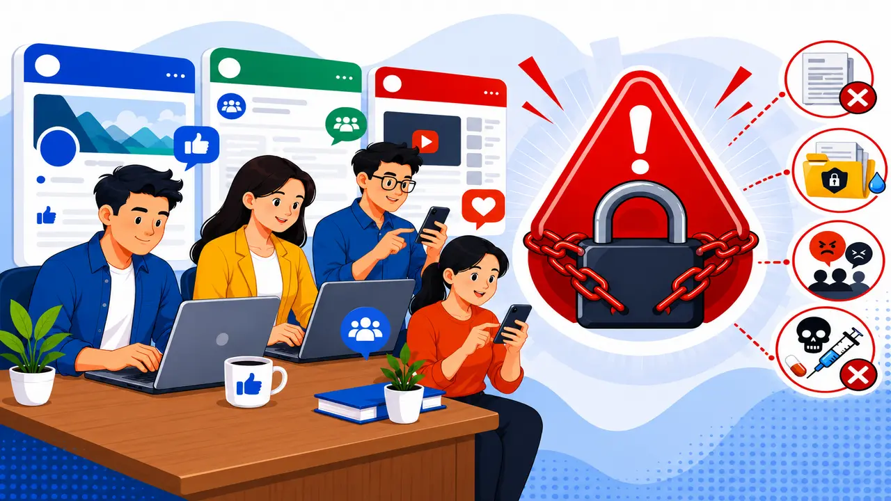 Hội nhóm, fanpage có thể bị khóa vĩnh viễn nếu mắc những vi phạm này