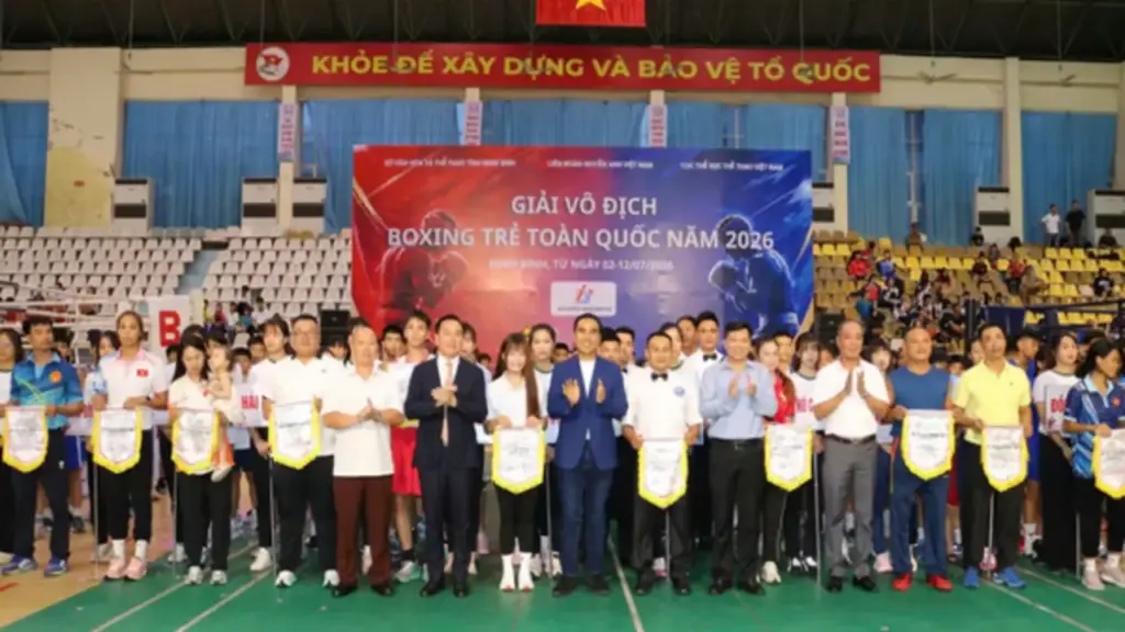 Hơn 500 vận động viên tham dự Giải vô địch Boxing trẻ toàn quốc năm 2026