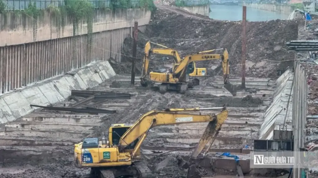 Kênh chống ngập nghìn tỷ ở Hà Nội sau hạn chót thi công của Bí thư Thành phố