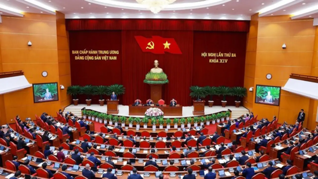 Khai mạc Hội nghị Trung ương 3 khóa XIV
