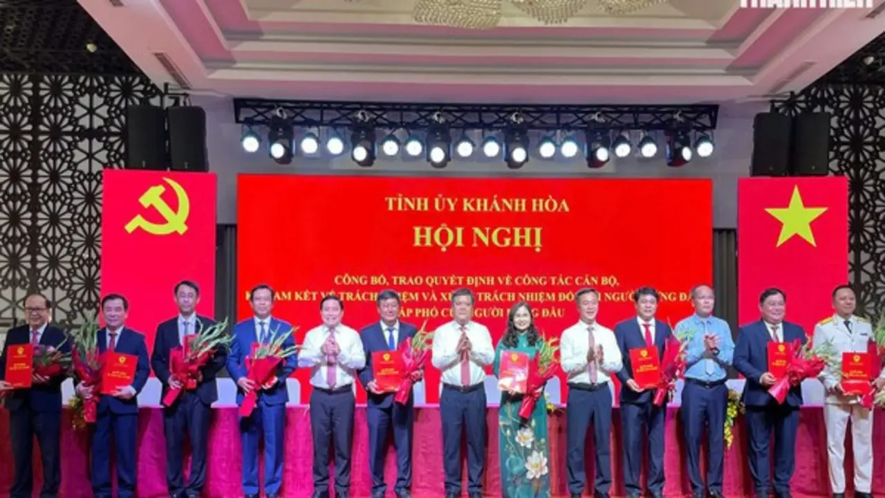 Khánh Hòa: Ban Bí thư chỉ định bổ sung 9 Tỉnh ủy viên