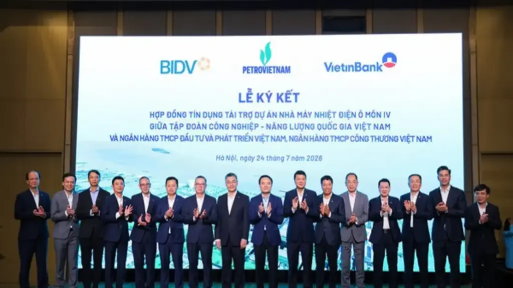 Ký kết hợp đồng tín dụng 7.300 tỷ đồng tài trợ Dự án Nhà máy Nhiệt điện Ô Môn IV