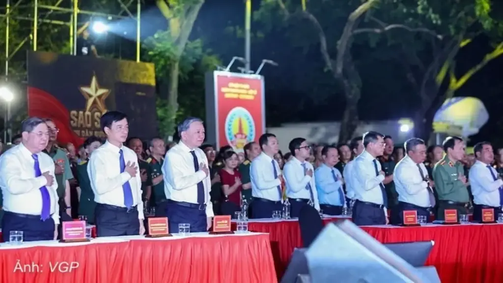 Lãnh đạo Đảng, Nhà nước tri ân anh hùng liệt sĩ
