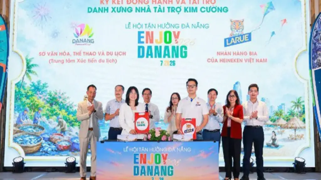 Larue là đối tác chiến lược tại lễ hội tận hưởng Đà Nẵng 2026