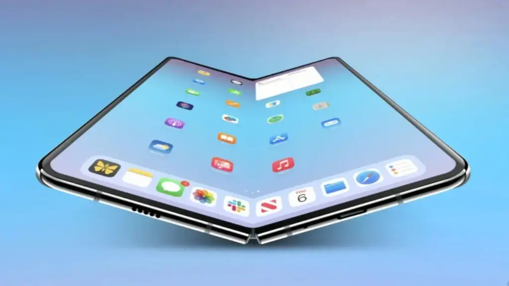 Lộ dung lượng pin trên iPhone màn hình gập