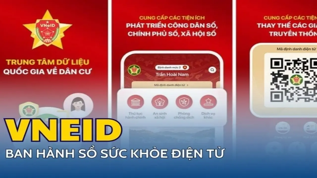 Mỗi người dân sẽ có Sổ Sức khỏe điện tử trên VNeID