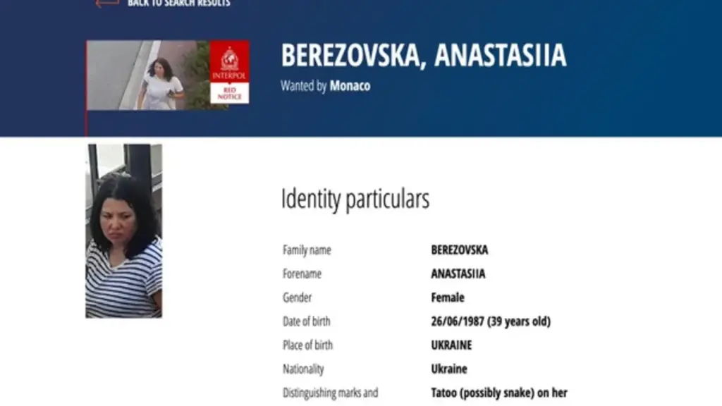 Monaco truy nã nghi phạm đánh bom, Interpol phát thông báo đỏ