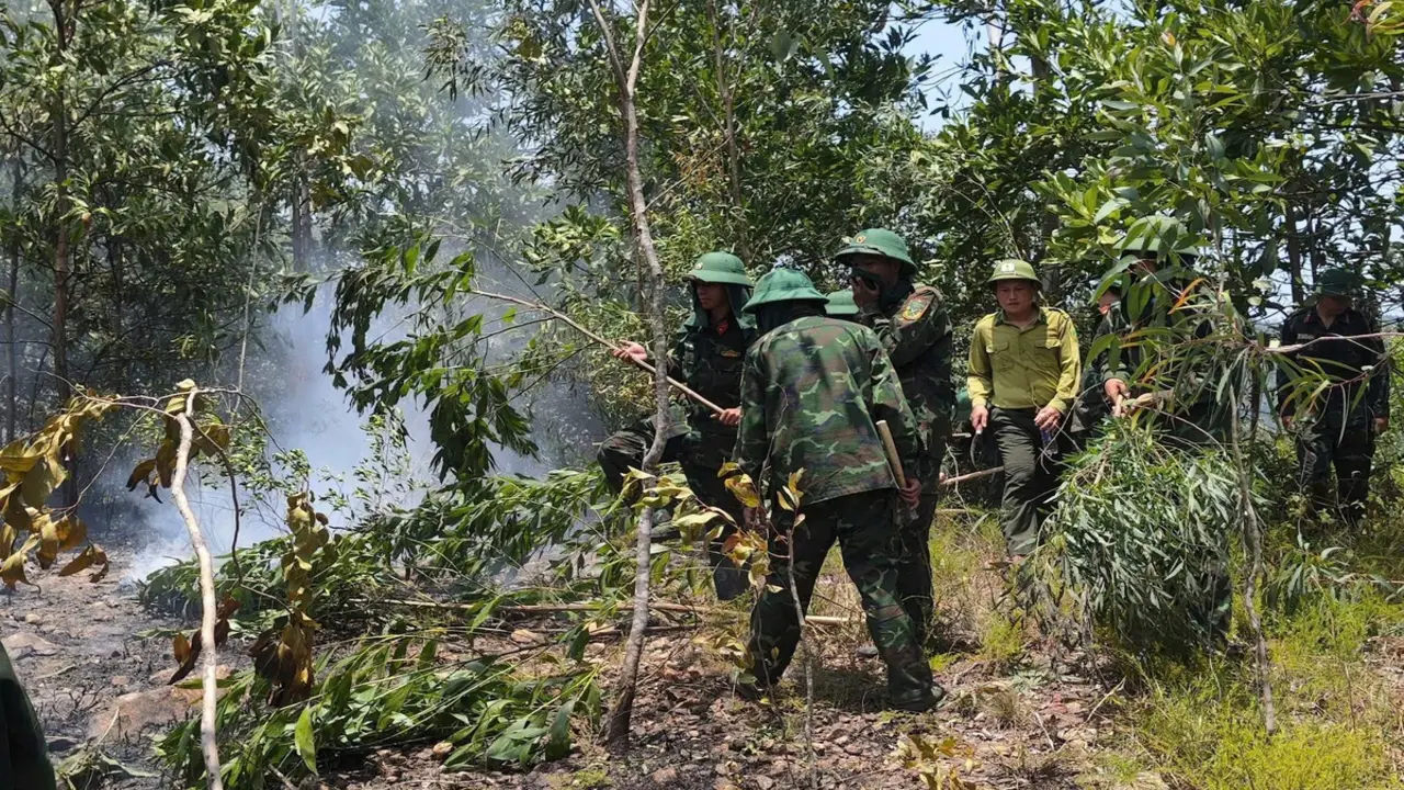 Một tuần 2 đám cháy rừng, Đà Nẵng cảnh báo cháy rừng cấp nguy hiểm tại nhiều nơi