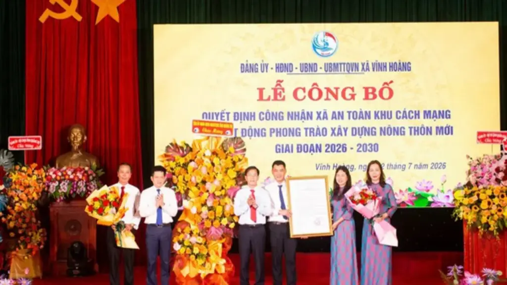 Một xã ở Quảng Trị được công nhận xã An toàn khu cách mạng