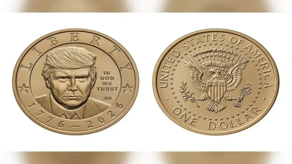 Mỹ sẽ đúc đồng xu 1 USD khắc hình Tổng thống Trump