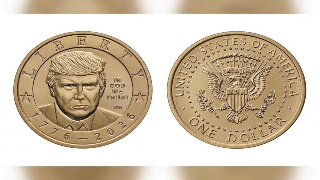 Mỹ sẽ đúc đồng xu 1 USD khắc hình Tổng thống Trump