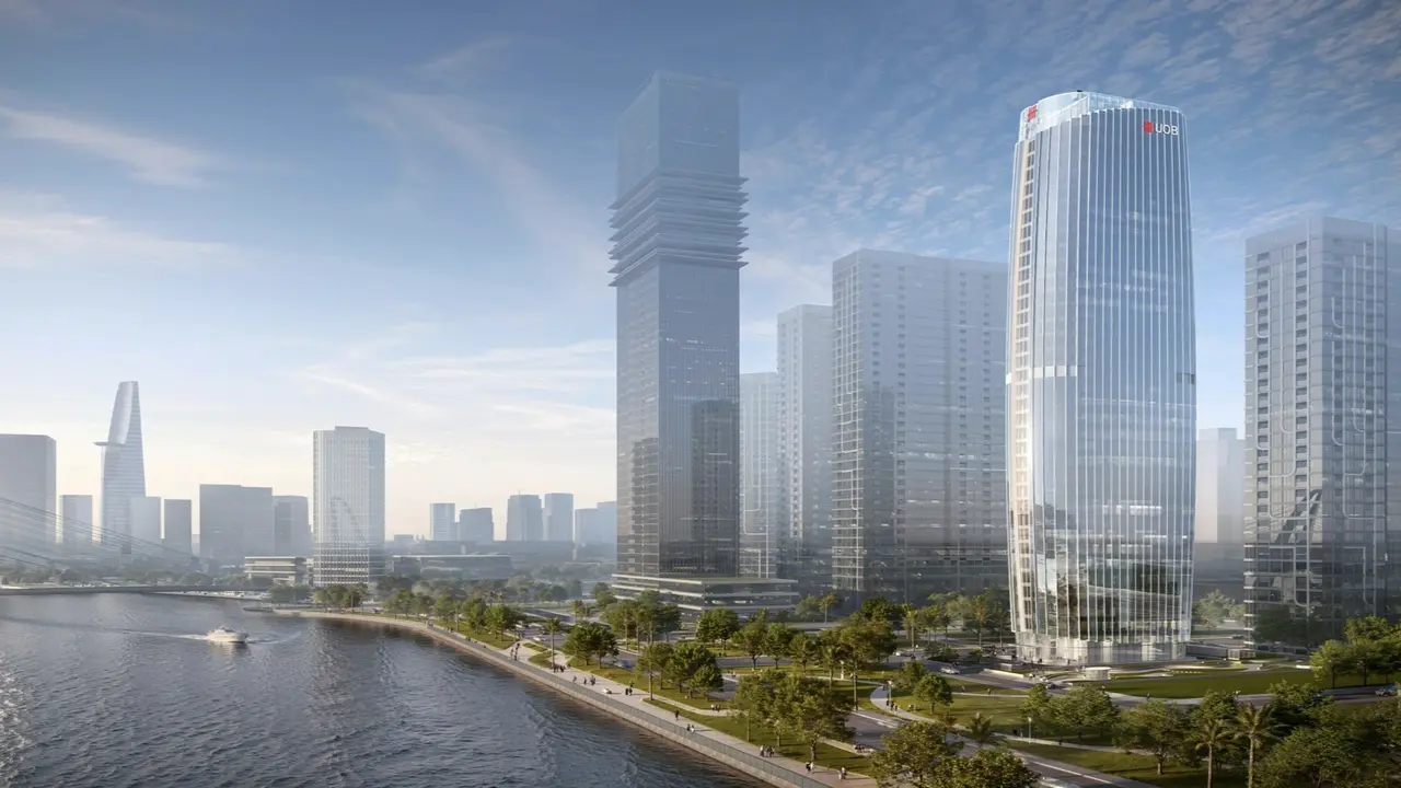 Ngân hàng ngoại đầu tiên có tòa tháp văn phòng nửa tỷ USD tại VIFC-HCMC
