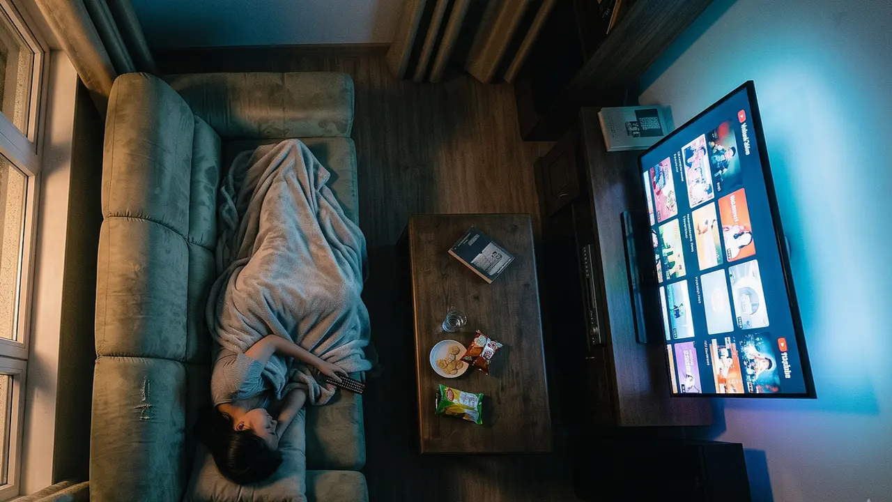 Ngủ khi tivi còn bật hại sức khỏe thế nào