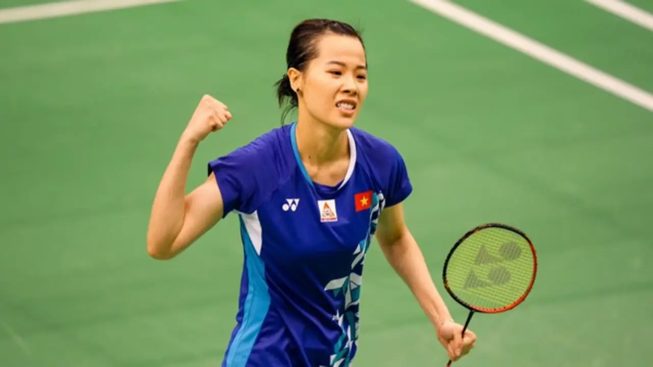 Nguyễn Thùy Linh loại tài năng trẻ cầu lông Nhật Bản tại giải Trung Quốc mở rộng