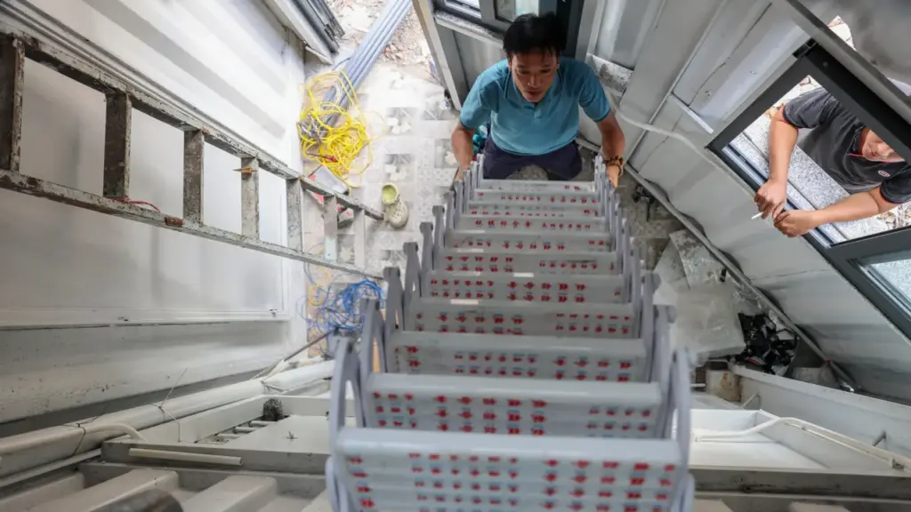 Nhà siêu mỏng mọc lên sau giải tỏa rạch Xuyên Tâm
