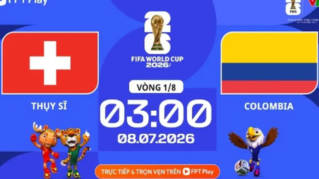 Nhận định bóng đá Thụy Sĩ vs Colombia: Nhiều bàn, đội Nam Mỹ thắng kịch tính