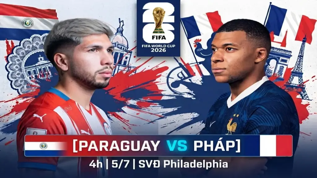 Nhận định Paraguay - Pháp (4h ngày 5/7): Công mạnh gặp thủ cường