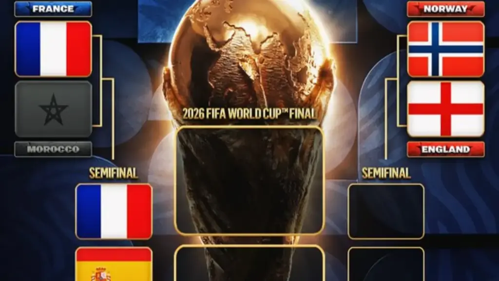 Nhánh đấu World Cup 2026 mới nhất: Pháp đụng Tây Ban Nha ở bán kết
