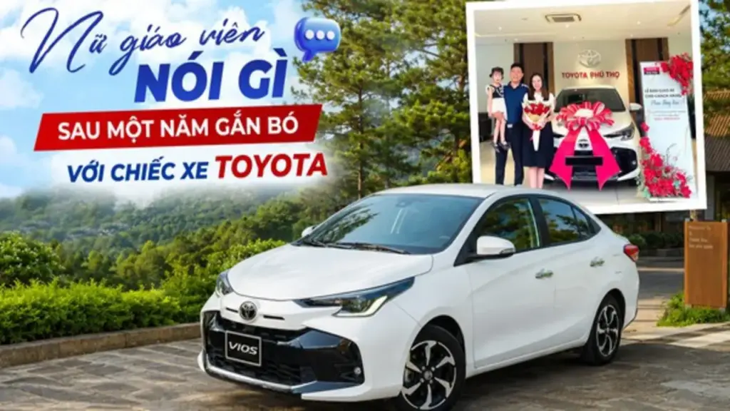Nữ giáo viên nói gì sau một năm gắn bó với chiếc xe Toyota