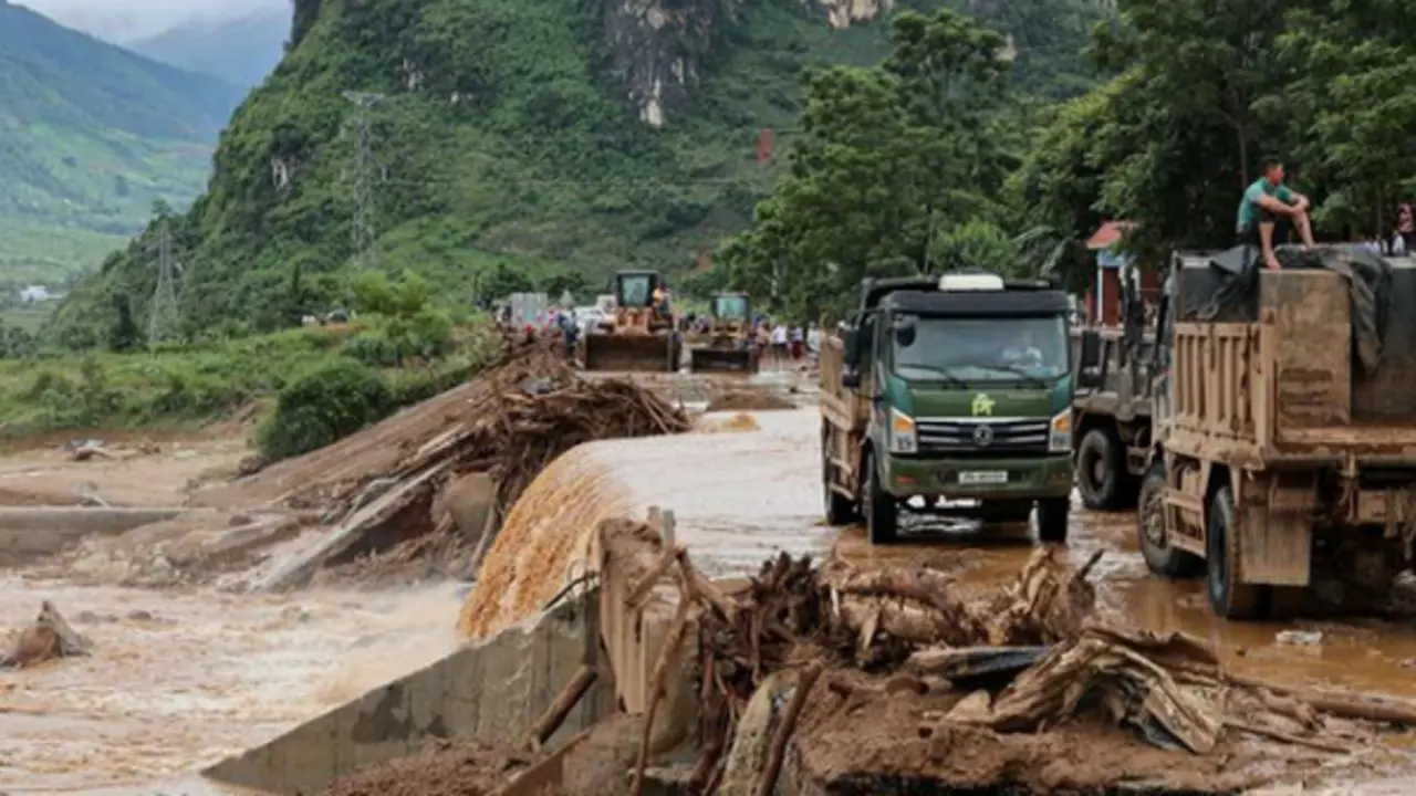 Nước lũ rút, Lai Châu ngổn ngang sau trận thiên tai dữ dội