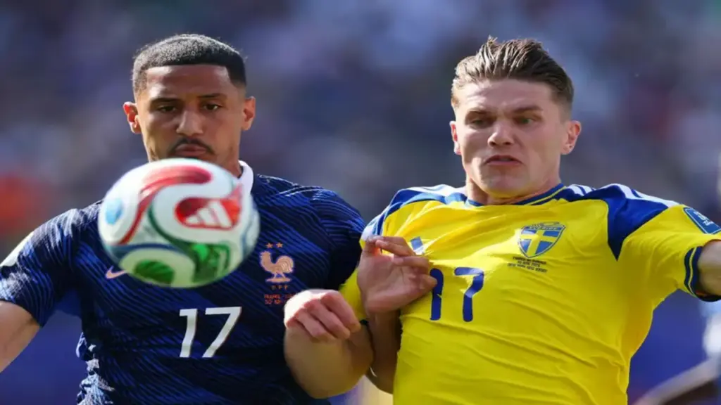 Pháp 1-0 Thụy Điển (H1): Mbappe lập siêu phẩm mở tỷ số