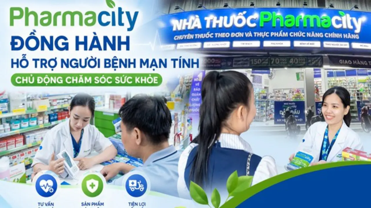 Pharmacity đồng hành hỗ trợ người bệnh mạn tính chủ động chăm sóc sức khỏe
