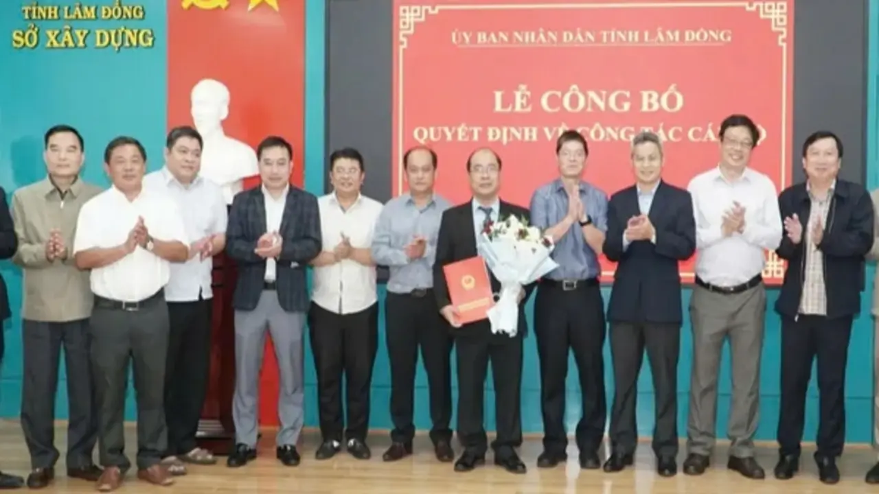Phó trưởng ban Nội chính Tỉnh ủy Lâm Đồng được giao quyền Giám đốc Sở Xây dựng