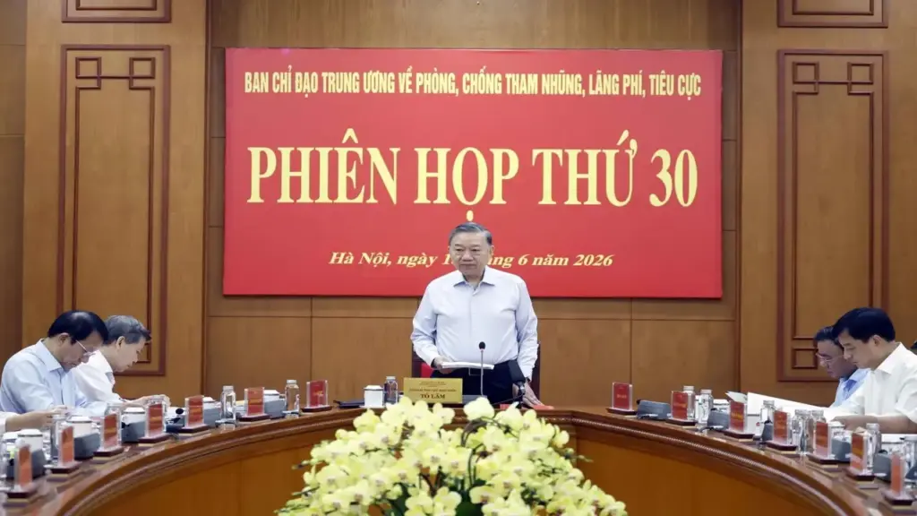 Quy định mới về bộ máy, quyền hạn của BCĐ Trung ương phòng chống tham nhũng